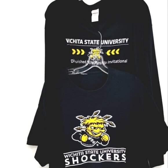 Gildan Other - Wichita State Shockers Men's XL Black Shirt Bundle